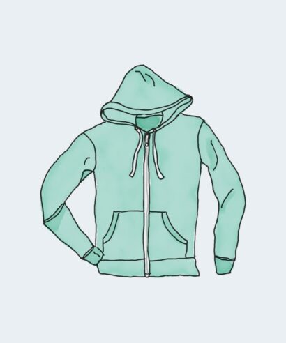 Hoodie with Zipper